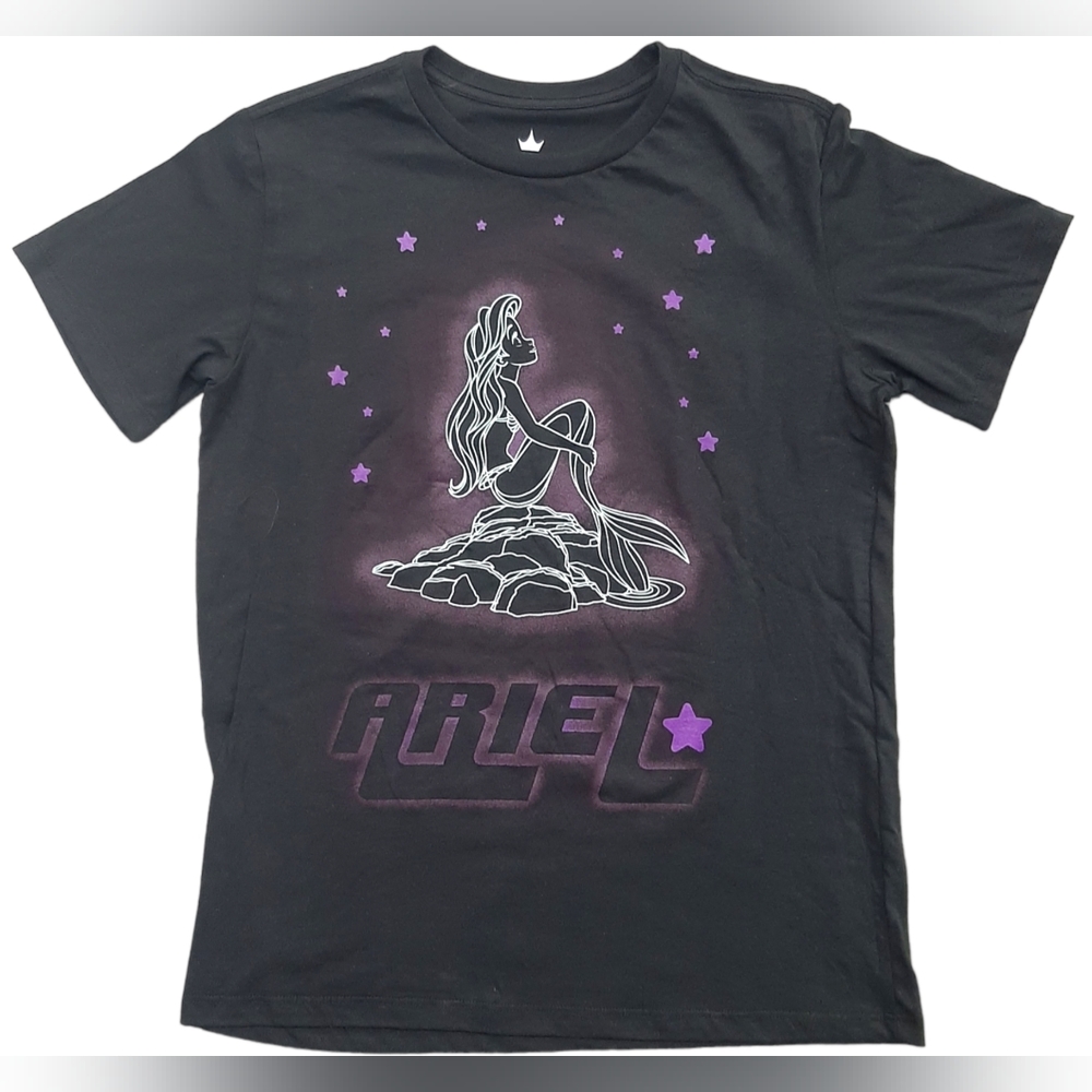 Womens Juniors Disney Ariel Graphic Tshirt